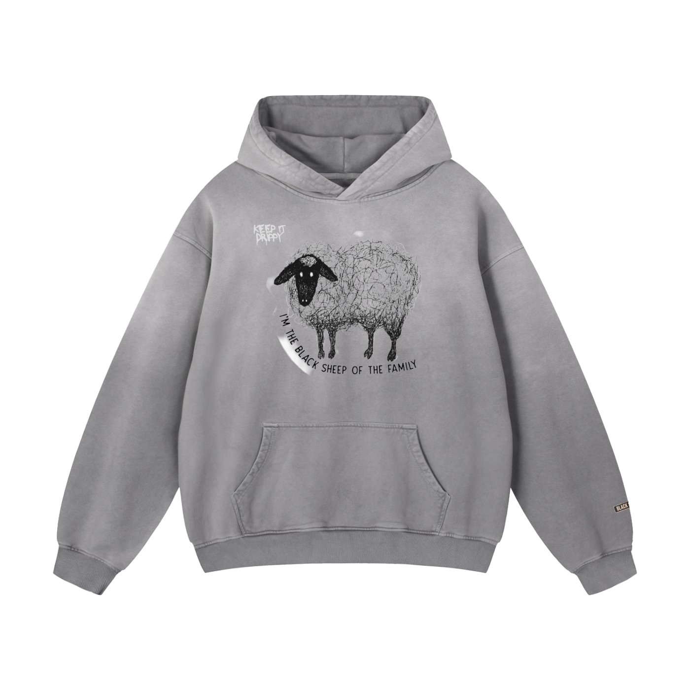 KEEP OUT BLACK SHEEP Hoodie