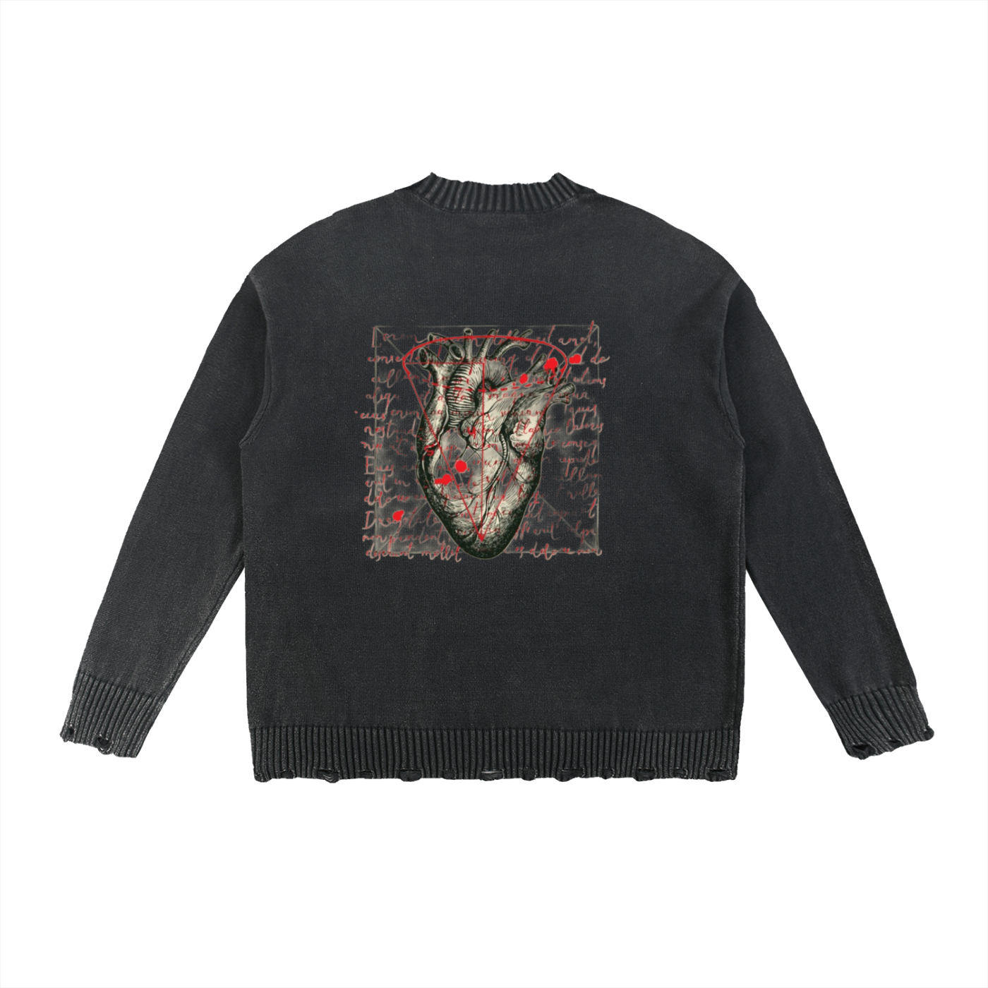 Black Heart Sweater