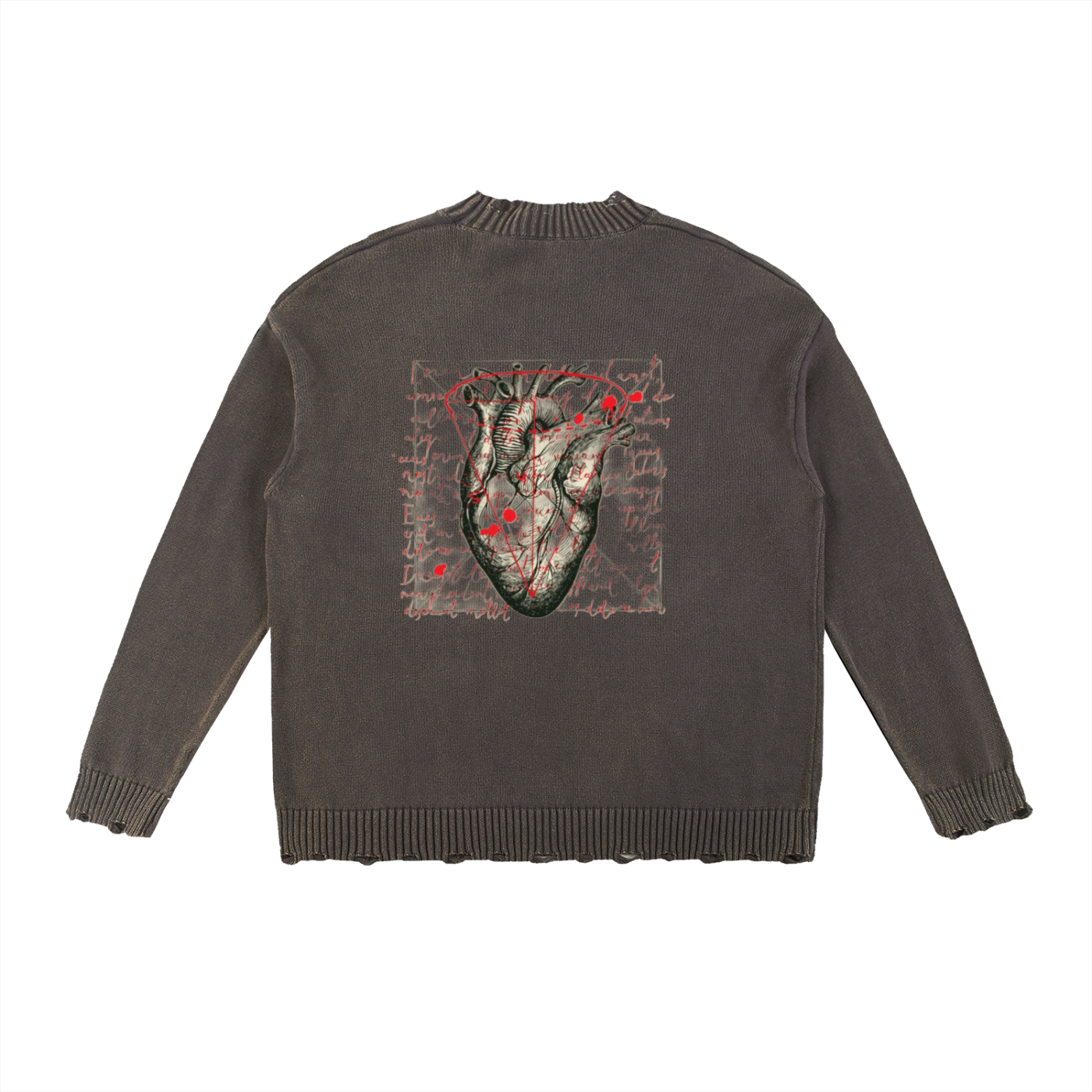 Black Heart Sweater