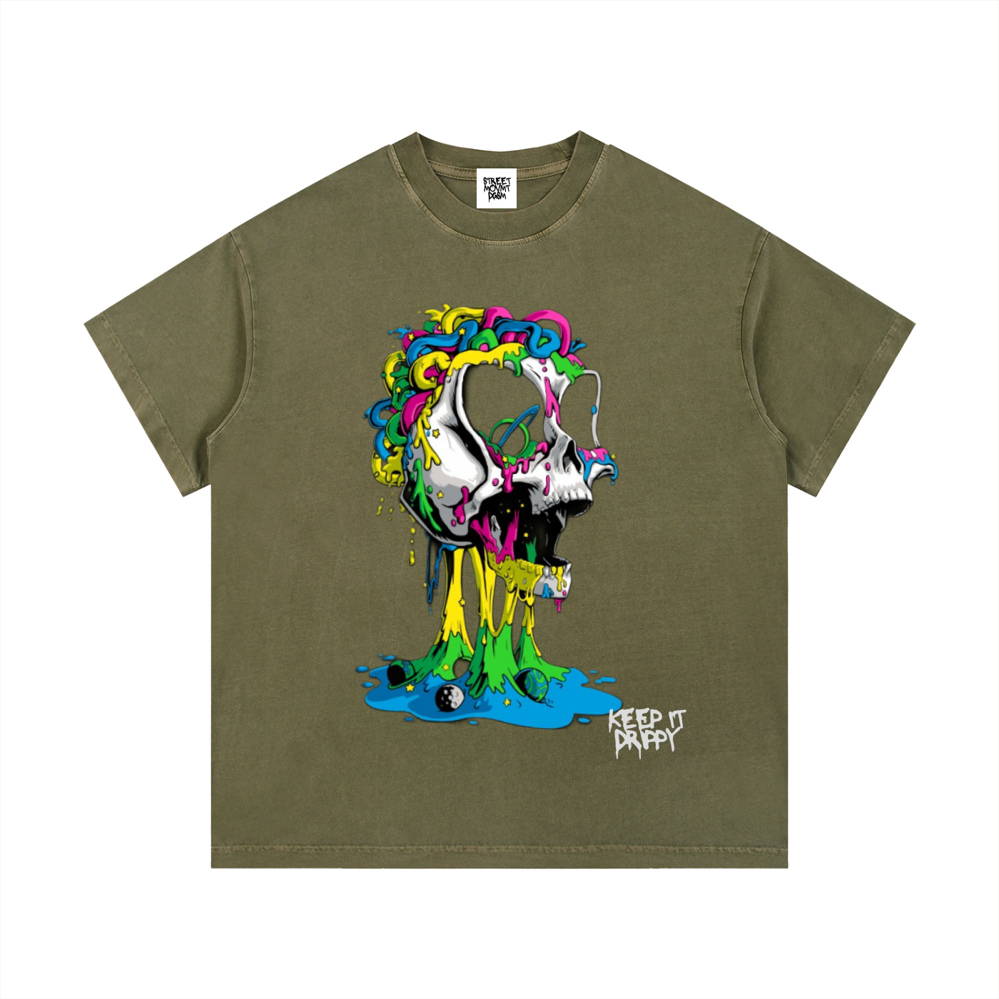 KEEP THE DRIP Cotton T-Shirt