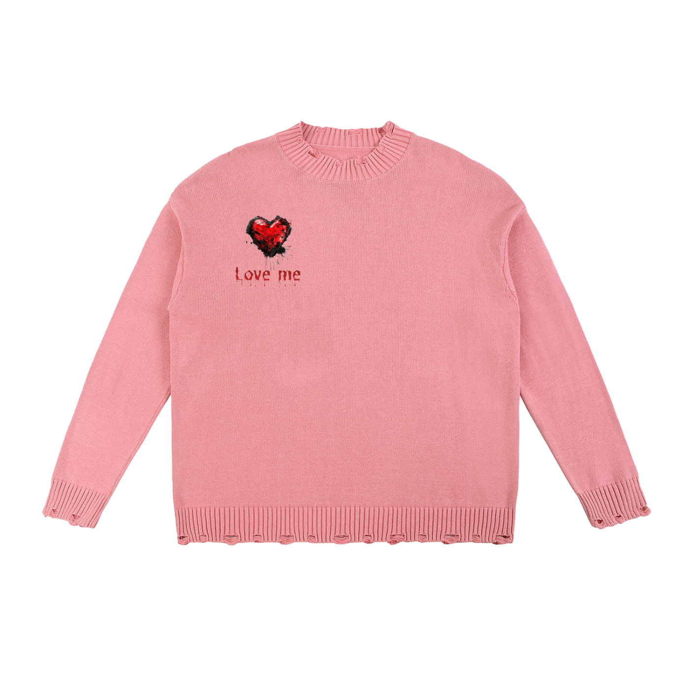 Black Heart Sweater